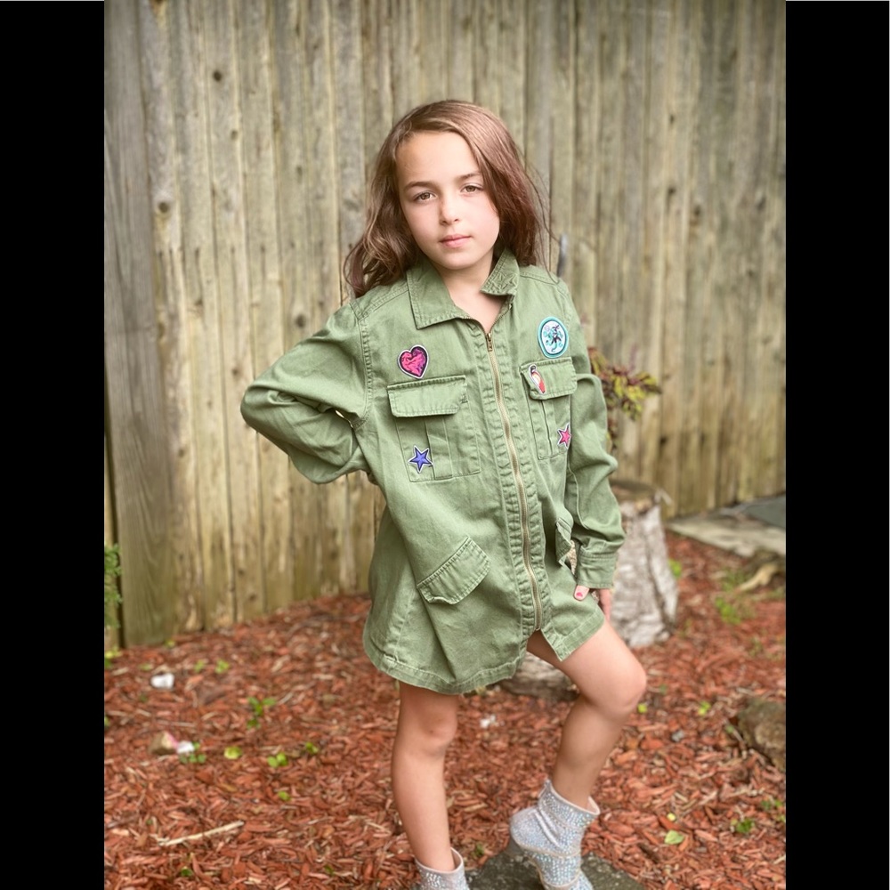 Disney Descendants Uma Mal Army Jacket D-Signed‎